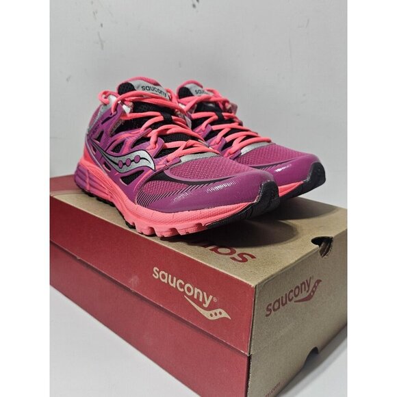 Saucony Girls Zealot ISO Series  SY54610 Running Shoes Sneakers Size 6 - Picture 1 of 12